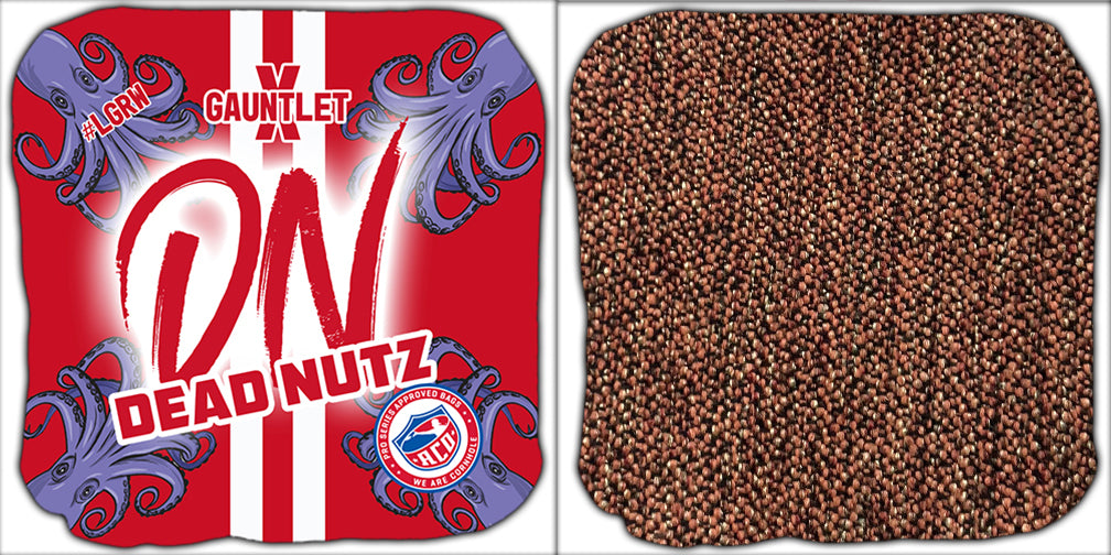 ACO Stamped Dead Nutz Gauntlet (X) Professional Cornhole Bags Set of 4