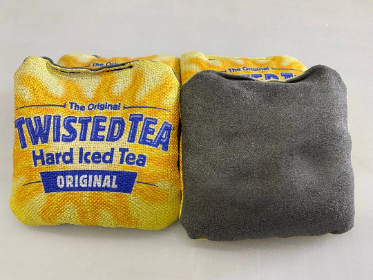 Twisted Tea Backyard Cornhole Bags Set of 4