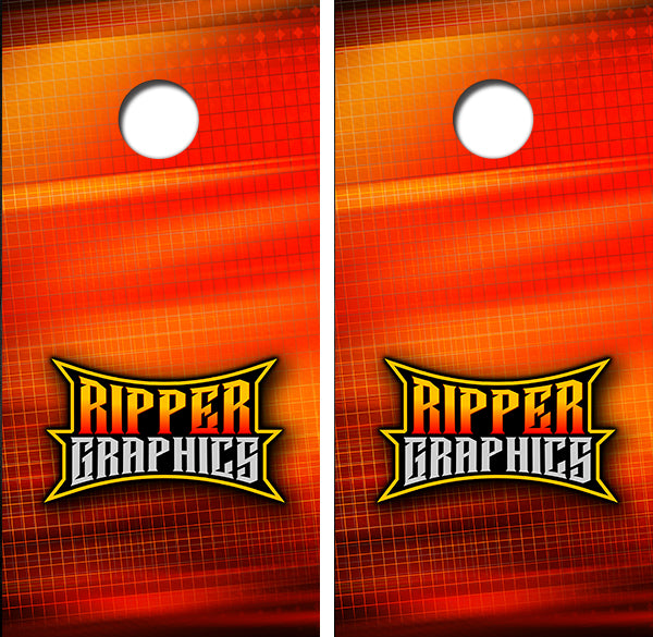 Ripper Graphics Cornhole Wrap Decal with Free Laminate Included