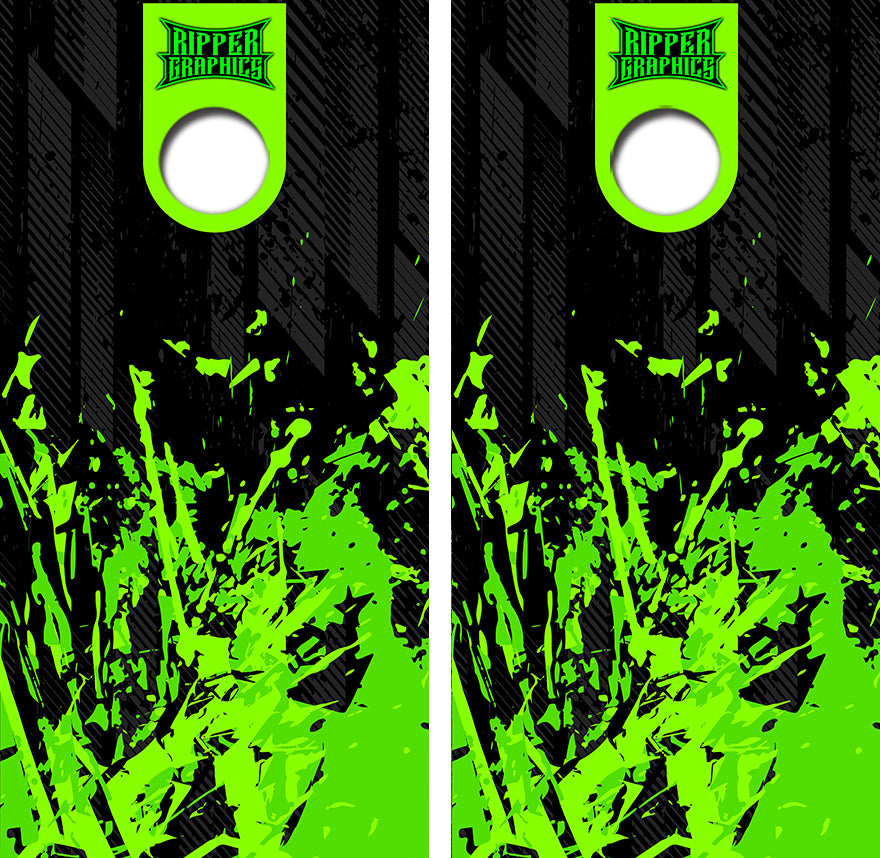 Ripper Graphics Cornhole Wrap Decal with Free Laminate Included