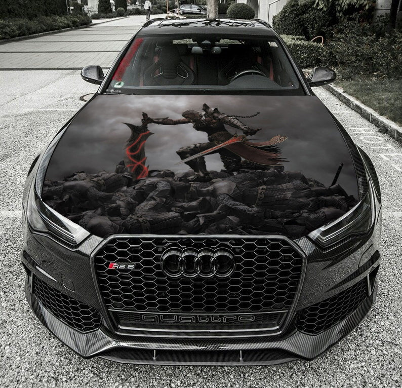 Conquer The Sword Custom Wrap Vinyl Graphic Decal Sticker Wrap Car or Truck