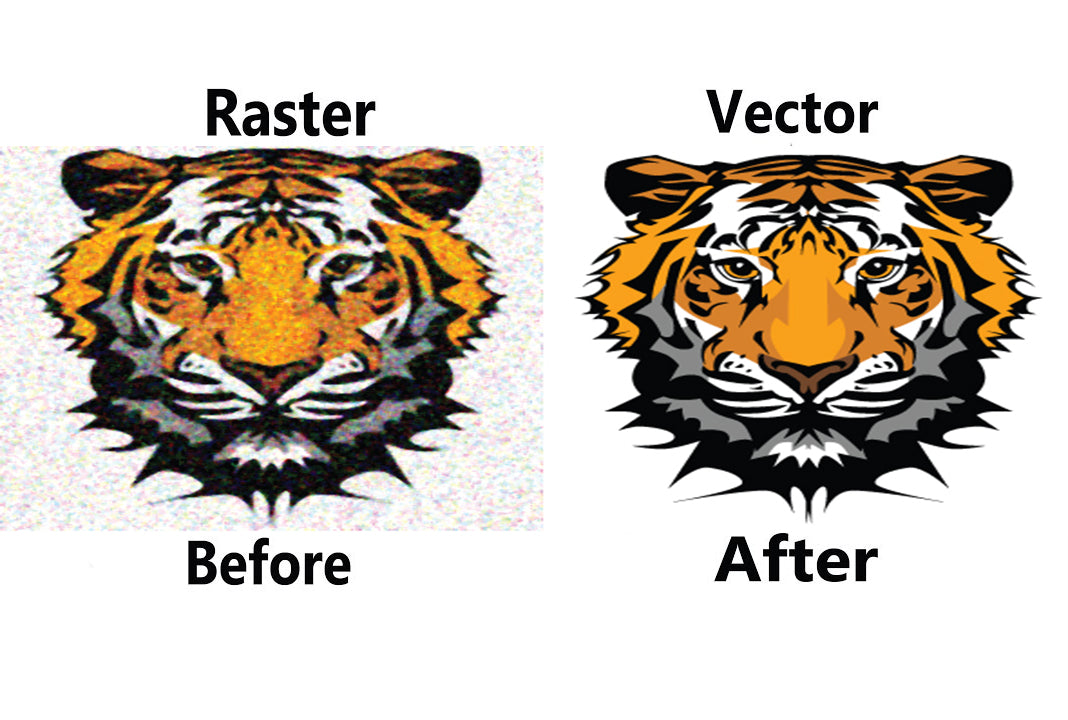Raster to Vector Logo Redraw – Ripper Graphics