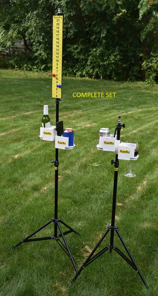 Scorepole Scoring System for Cornhole, Horseshoes and Other Yard Game